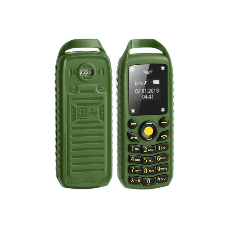 Mini B25 Headphone Mobile Phone, Hands Free Bluetooth Dialer Headphone, MP3 Music, Dual SIM, Network: 2G(Green) - Others by PMC TechLife | Online Shopping South Africa | PMC TechLife