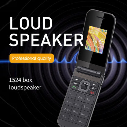 UNIWA F2720 Flip Phone, 1.77 inch, SC6531E, Support Bluetooth, FM, GSM, Dual SIM(White) - UNIWA by UNIWA | Online Shopping South Africa | PMC Jewellery