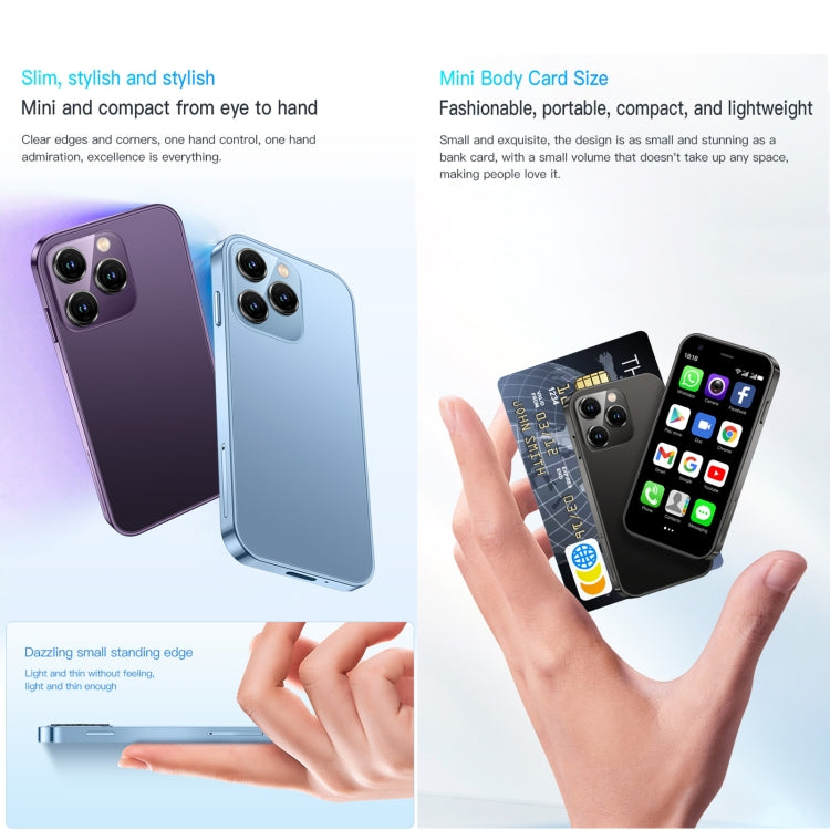 SOYES XS15, 2GB+16GB, 3.0 inch Android 8.1 MTK6580 Quad Core up to 1.3GHz, Bluetooth, WiFi, GPS, Network: 3G, Dual SIM (Purple) - free shipping - PMC TechLife - Order now!