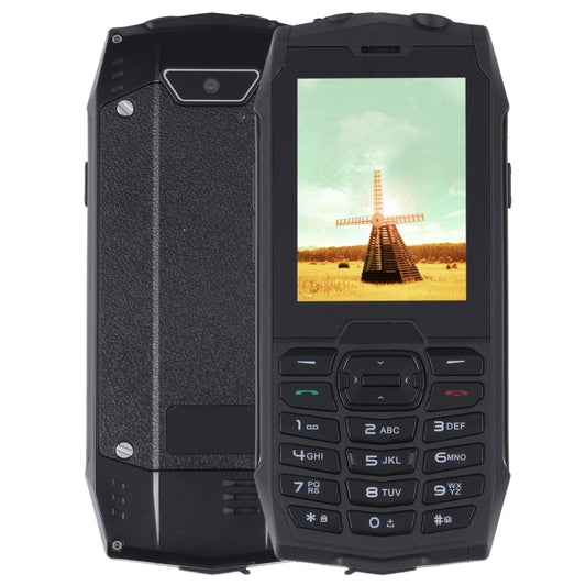 Rugtel R3C Rugged Phone, IP68 Waterproof Dustproof Shockproof, 2.8 inch, MTK6261D, 2000mAh Battery, SOS, FM, Dual SIM(Black) - Others by Rugtel | Online Shopping South Africa | PMC Jewellery