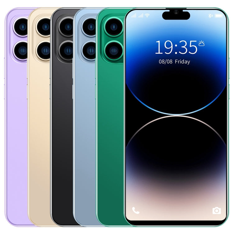 i14 Pro Max N85, 1GB+8GB, 6.1 inch Screen, Face Identification, Android 8.1 MTK6580A Quad Core, Network: 3G, Dual SIM (Gold) - free shipping - PMC TechLife - Order now!