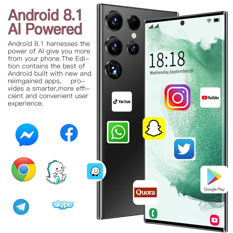 S23Ultra 5G D12332, 3GB+64GB, Face Identification, 6.7 inch Screen Android 8.1 MTK6753 Octa Core, Network: 4G(Green) -  by PMC TechLife | Online Shopping South Africa | PMC TechLife | Buy Now Pay Later Mobicred