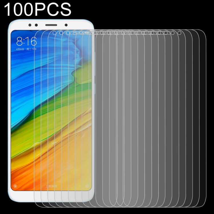 100 PCS for Xiaomi Redmi 5 Plus  0.26mm 9H Surface Hardness 2.5D Curved Edge Tempered Glass Screen Protector -  by PMC TechLife | Online Shopping South Africa | PMC TechLife