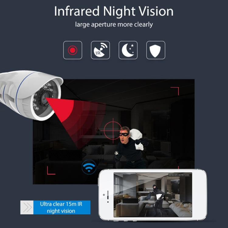 NEO NIP-56AI Outdoor Waterproof WiFi IP Camera, with IR Night Vision & Mobile Phone Remote Control - Waterproof Camera by PMC TechLife | Online Shopping South Africa | PMC TechLife