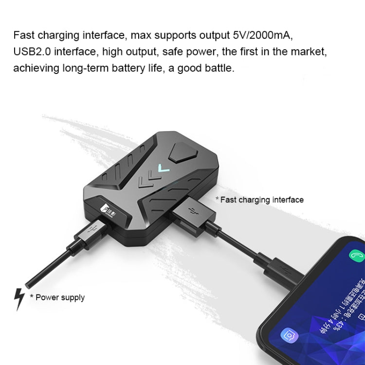 GAMWING MIX Portable Bluetooth 4.0 Keyboard Mouse Converter Eating Chicken Game Auxiliary Tool(Black) - free shipping - PMC TechLife - Order now!