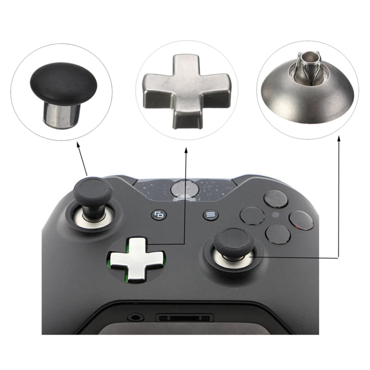18 PCS Game Controller Handle Key Replacement Accessories for Xbox One ELITE(Blue) - XBOX Spare Parts by PMC TechLife | Online Shopping South Africa | PMC TechLife
