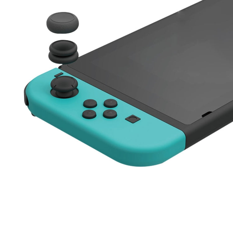 Left + Right Gamepad Rocker Cap Button Cover for Switch(Black) - Cases by PMC TechLife | Online Shopping South Africa | PMC TechLife | Buy Now Pay Later Mobicred