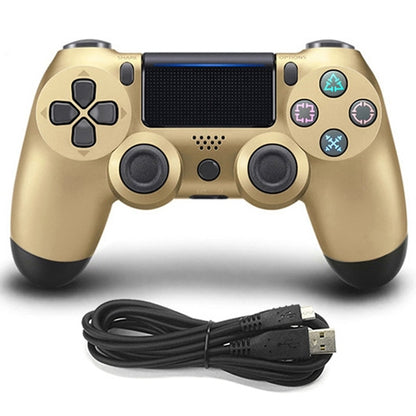 Wired Game Controller for Sony PS4(Gold) - Gamepads by PMC Jewellery | Online Shopping South Africa | PMC Jewellery