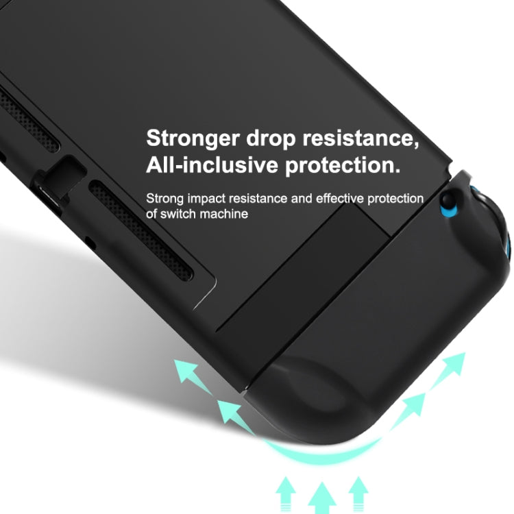 For Nintendo Switch Pure Color Shockproof TPU Case(Black) - Cases by PMC TechLife | Online Shopping South Africa | PMC TechLife