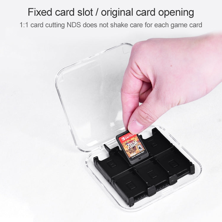 12 in 1 Box Memory Card Holder Box for Nintendo Switch(Silver) - Bags by PMC TechLife | Online Shopping South Africa | PMC TechLife | Buy Now Pay Later Mobicred