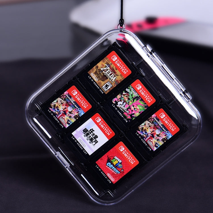 12 in 1 Box Memory Card Holder Box for Nintendo Switch(Silver) - Bags by PMC Jewellery | Online Shopping South Africa | PMC Jewellery