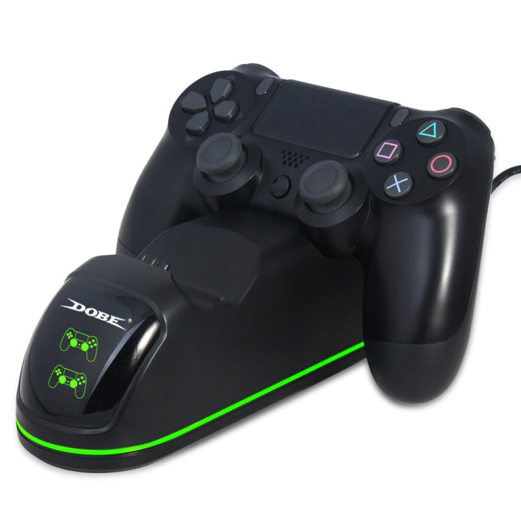 DOBE TP4-1781 Wireless Controller Dual Charging Dock LED Charger Handle Charger for  PS4 / Slim / Pro(Black) - Charger & Power by DOBE | Online Shopping South Africa | PMC TechLife | Buy Now Pay Later Mobicred