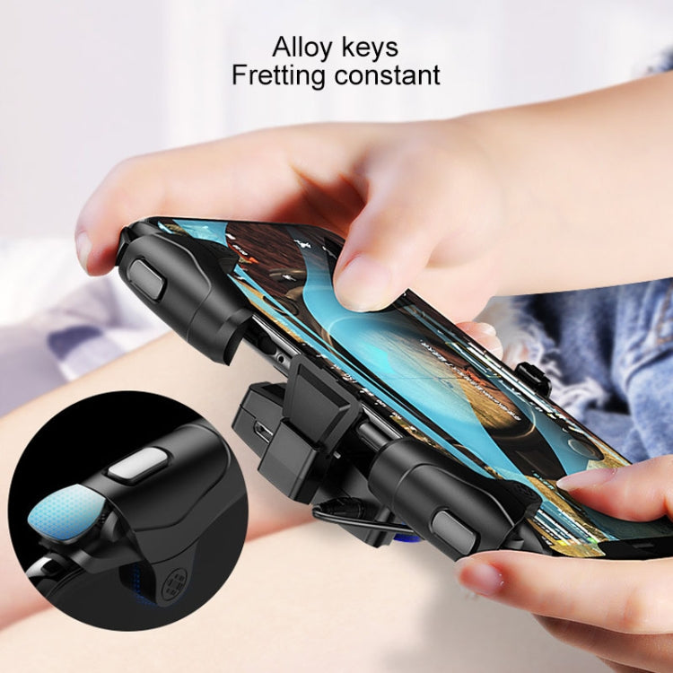 Non-slip Alloy Separable Button Mobile Phone Game Shooting Gamepad, Support Burst Mode, Suitable for 4.7-6.5 inch Mobile Phones(Black) - Handle Shooter by PMC TechLife | Online Shopping South Africa | PMC TechLife