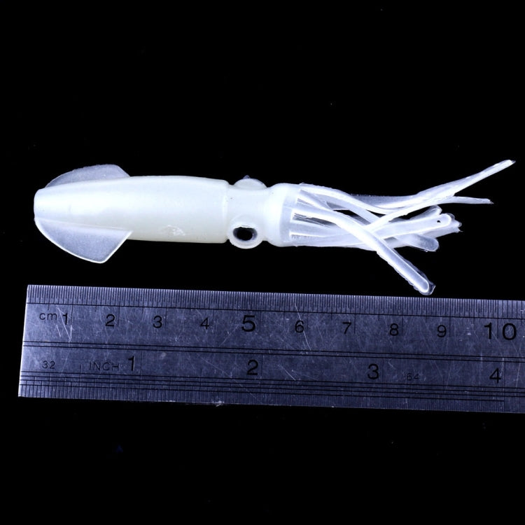 HENGJIA 5PCS Luminous Squids Plastic Soft Baits Artificial Fishing Lures Bionic Fishing Bait, Length: 9 cm - Fishing Lures by HENGJIA | Online Shopping South Africa | PMC TechLife | Buy Now Pay Later Mobicred