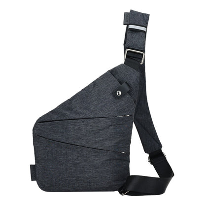 Multi-Function Portable Anti-theft Polyester Business Chest Bag Outdoor Sports Shoulder Bag for Men (Grey) - Backpacks by PMC Jewellery | Online Shopping South Africa | PMC Jewellery | Buy Now Pay Later Mobicred