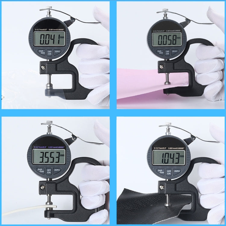 0-25mm Range 30mm Probe Digital Display Percentage Thickness Gauge - Coating Thickness Gauge by PMC TechLife | Online Shopping South Africa | PMC TechLife | Buy Now Pay Later Mobicred