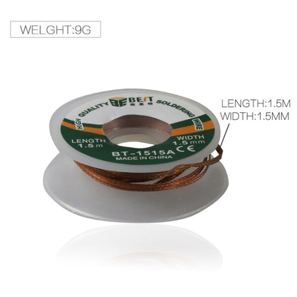 BST-1515A   Desoldering Wire Solder Remover Wire - Welding Wire by BEST | Online Shopping South Africa | PMC Jewellery