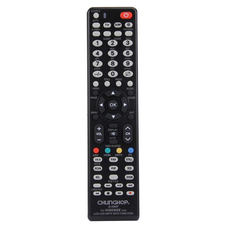 CHUNGHOP E-H907 Universal Remote Controller for HISENSE LED LCD HDTV 3DTV - TV by CHUNGHOP | Online Shopping South Africa | PMC TechLife | Buy Now Pay Later Mobicred