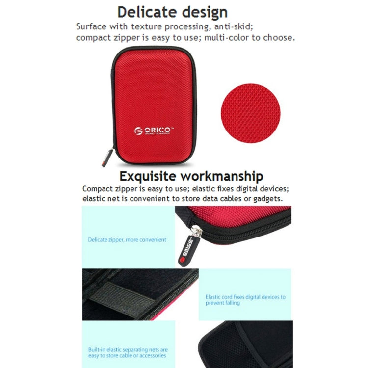ORICO PHD-25 2.5 inch SATA HDD Case Hard Drive Disk Protect Cover Box(Black) - free shipping - PMC TechLife - Order now!