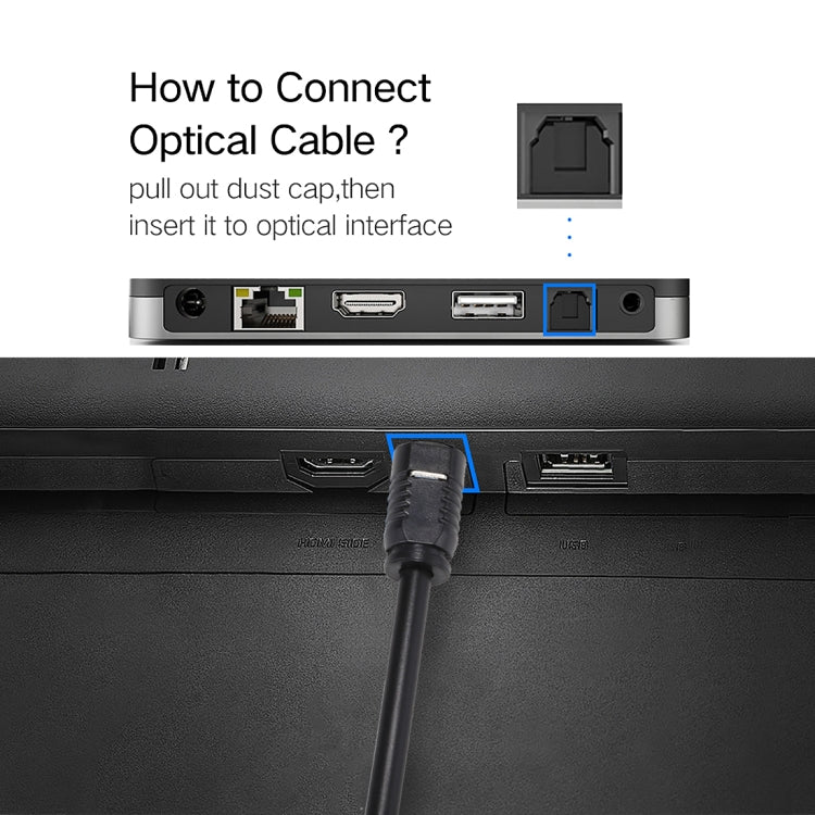 EMK 1m OD4.0mm Toslink Male to Male Digital Optical Audio Cable - free shipping - PMC TechLife - Order now!