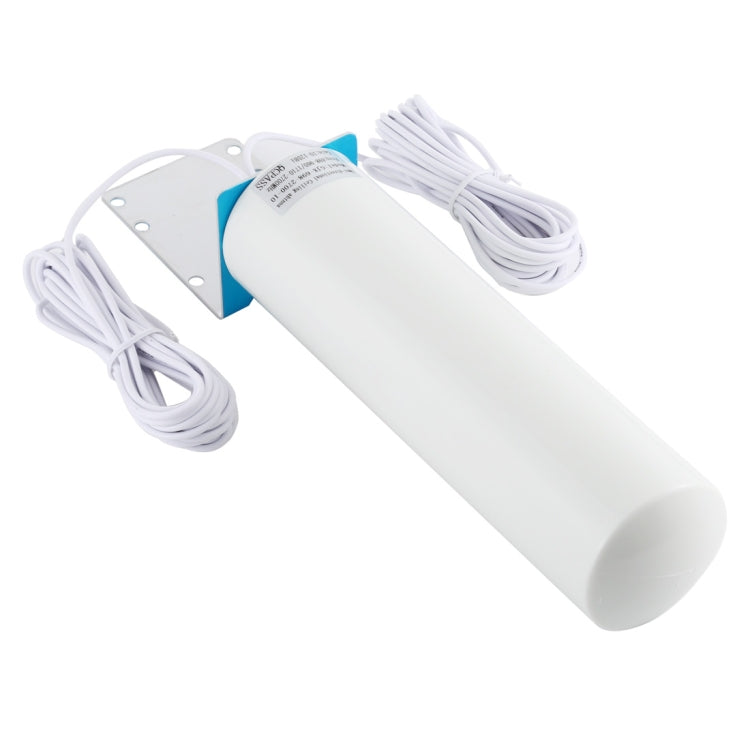 4G LTE WiFi 12DBi Omni External Barrel Antenna with TS9 Male(White) - SMA/RP-SMA Antenna by PMC TechLife | Online Shopping South Africa | PMC TechLife | Buy Now Pay Later Mobicred