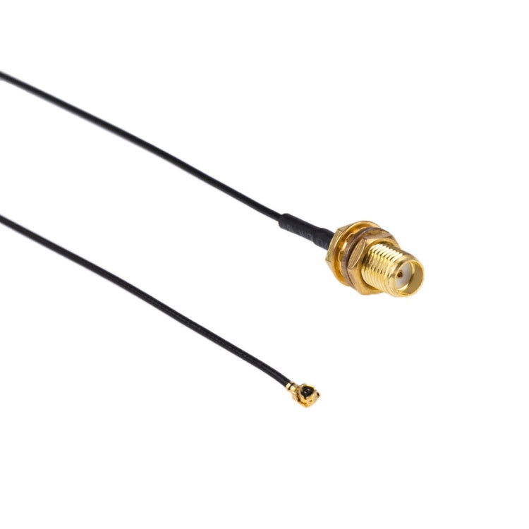 IPX-SMA Female Adapter Cable, Length: 20cm(Black) - free shipping - PMC TechLife - Order now!