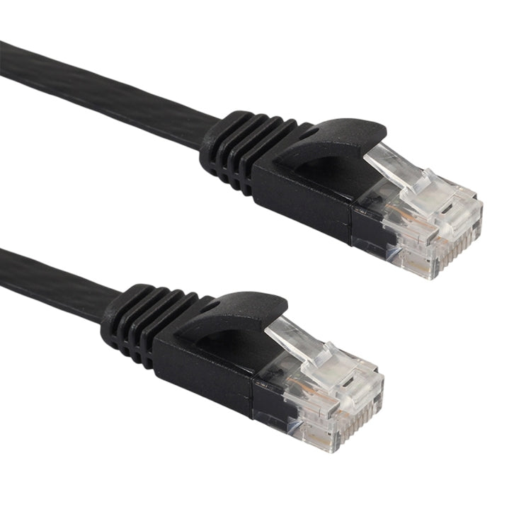 10m CAT6 Ultra-thin Flat Ethernet Network LAN Cable, Patch Lead RJ45 (Black) - free shipping - PMC TechLife - Order now!