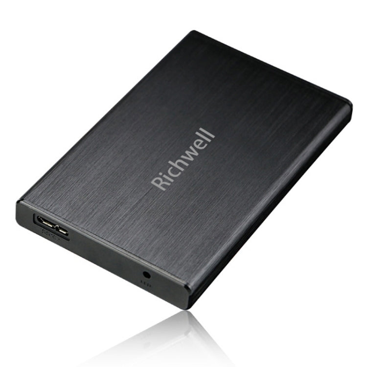 Richwell SATA R23-SATA-500GB 500GB 2.5 inch USB3.0 Interface Mobile Hard Disk Drive(Black) - External Hard Drives by Richwell | Online Shopping South Africa | PMC Jewellery | Buy Now Pay Later Mobicred