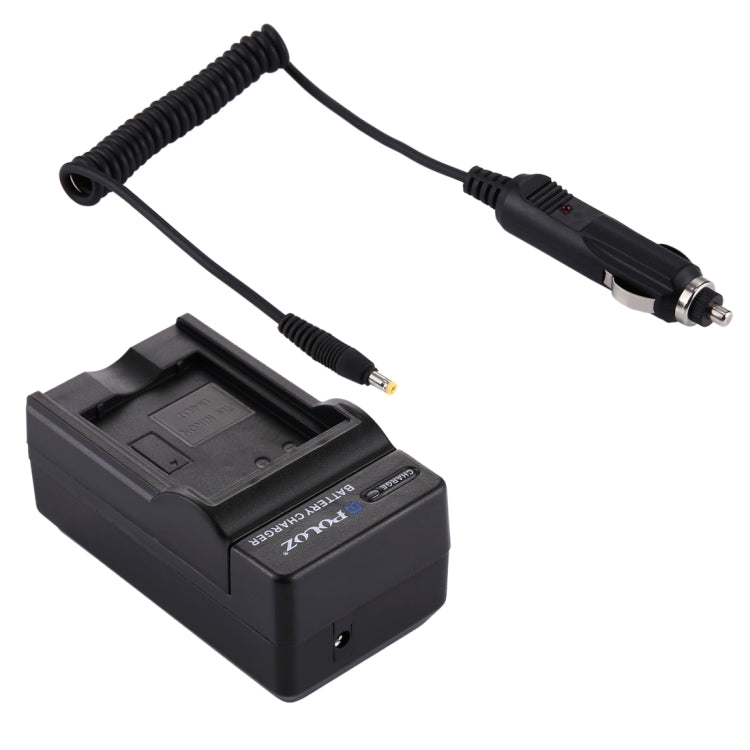 PULUZ Digital Camera Battery Car Charger for Nikon EN-EL12 Battery - Battery Car Charger by PULUZ | Online Shopping South Africa | PMC TechLife | Buy Now Pay Later Mobicred