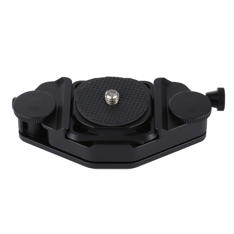 PULUZ Capture Camera Clip CNC Aluminum Alloy Quick Release Clip with Plate (Black) - free shipping - PMC TechLife - Order now!