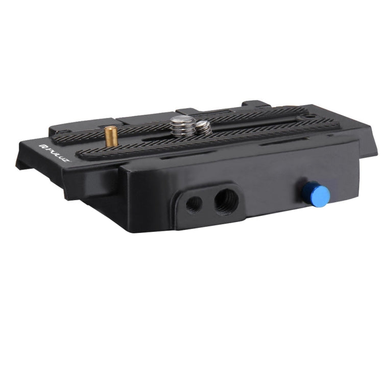 PULUZ Quick Release Clamp Adapter + Quick Release Plate for  DSLR & SLR Cameras(Black) - Quick Release Plate by PULUZ | Online Shopping South Africa | PMC TechLife | Buy Now Pay Later Mobicred
