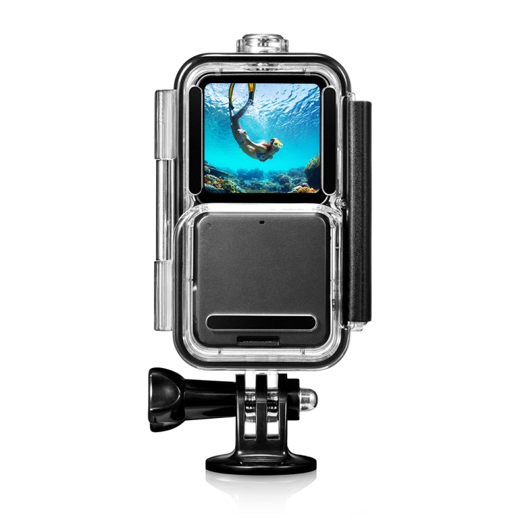 PULUZ 60m Waterproof Housing Diving Case for DJI Action 2 Camera Unit / Action 2 Power Combo / Action 2 Dual-Screen Combo(Transparent) - Case & Bags by PULUZ | Online Shopping South Africa | PMC TechLife | Buy Now Pay Later Mobicred
