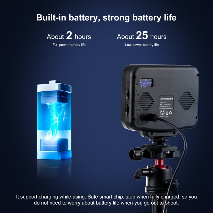 PULUZ Pocket 2500-9900K+RGB Full Color Beauty Fill Light Handheld On-Camera Photography LED Light -  by PULUZ | Online Shopping South Africa | PMC TechLife | Buy Now Pay Later Mobicred