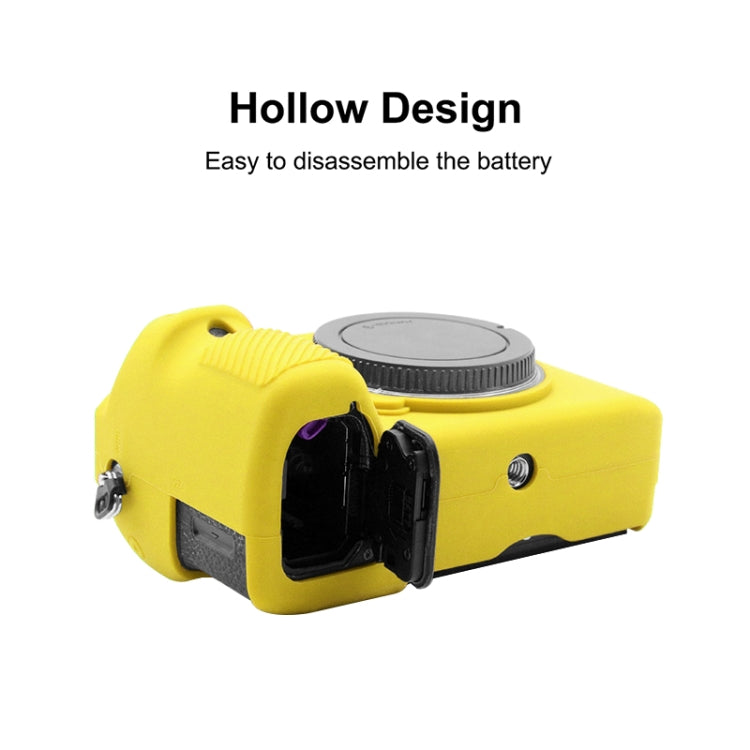 PULUZ Soft Silicone Protective Case for Sony ILCE-7MII / 7SMII / 7RMII(Yellow) - Protective Case by PULUZ | Online Shopping South Africa | PMC TechLife | Buy Now Pay Later Mobicred