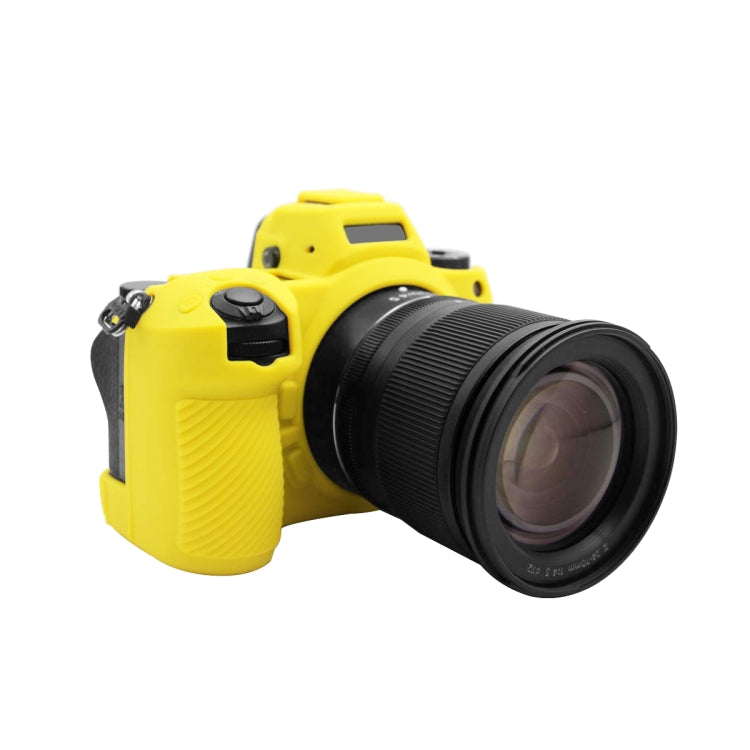 PULUZ Soft Silicone Protective Case for Nikon Z6 II(Yellow) - Protective Case by PULUZ | Online Shopping South Africa | PMC TechLife | Buy Now Pay Later Mobicred