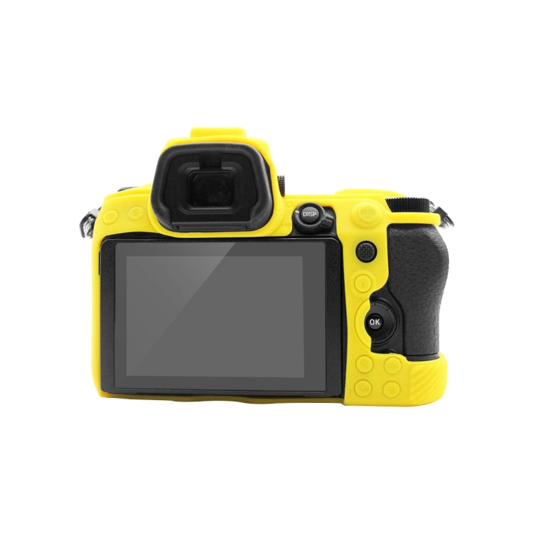 PULUZ Soft Silicone Protective Case for Nikon Z6 II(Yellow) - Protective Case by PULUZ | Online Shopping South Africa | PMC TechLife | Buy Now Pay Later Mobicred