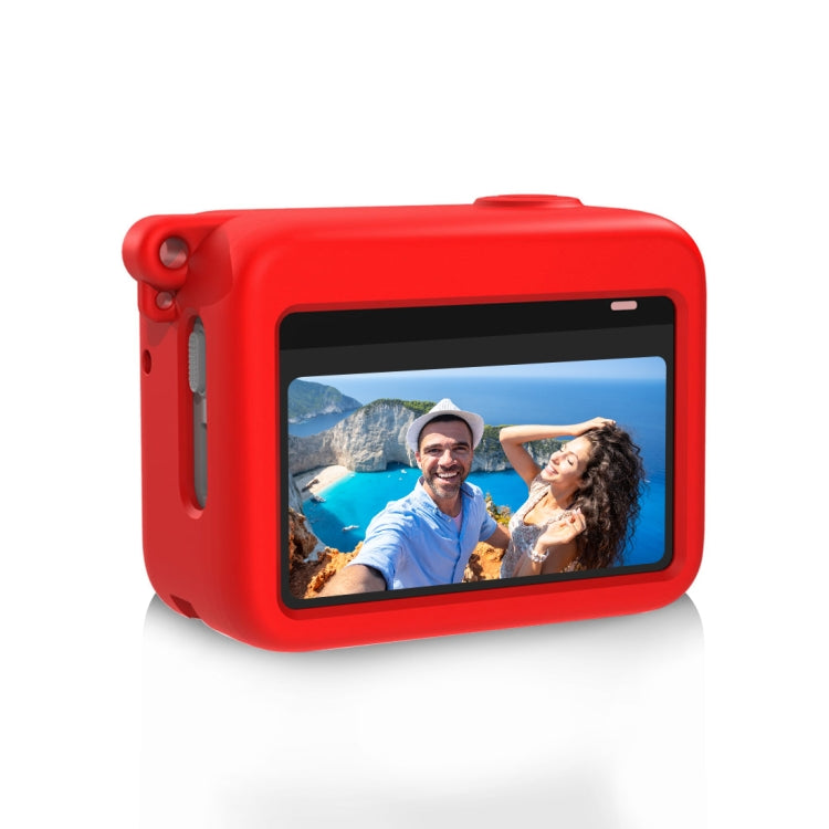 For Insta360 GO 3 PULUZ Camera Charging Case Silicone Case (Red) - free shipping - PMC TechLife - Order now!