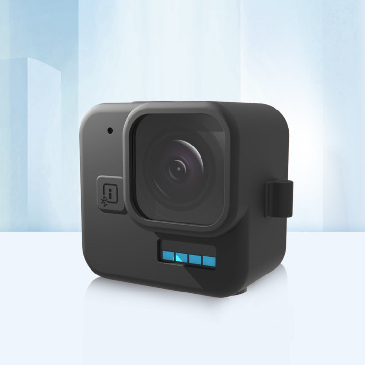 For GoPro Hero11 Black Mini PULUZ Silicone Protective Case(Black) - free shipping - PMC TechLife - Order now!