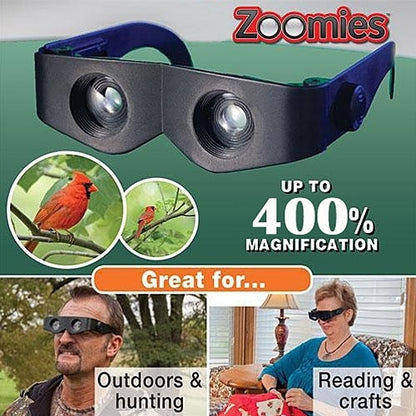 Zoomies 400% Magnification Magnifying Headband Magnifiers Glasses Telescope - Glasses Style by PMC Jewellery | Online Shopping South Africa | PMC Jewellery