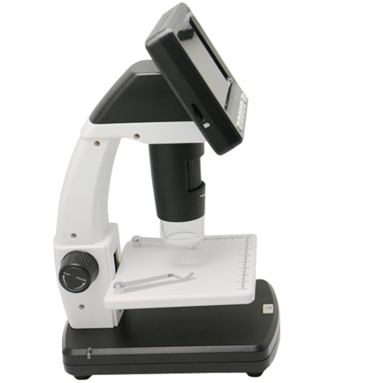 500X 5 Mega Pixels 3.5 inch LCD Standalone Digital Microscope with 8 LEDs, Support TF Card up to 32G (DMS-038M)(White) - free shipping - PMC TechLife - Order now!