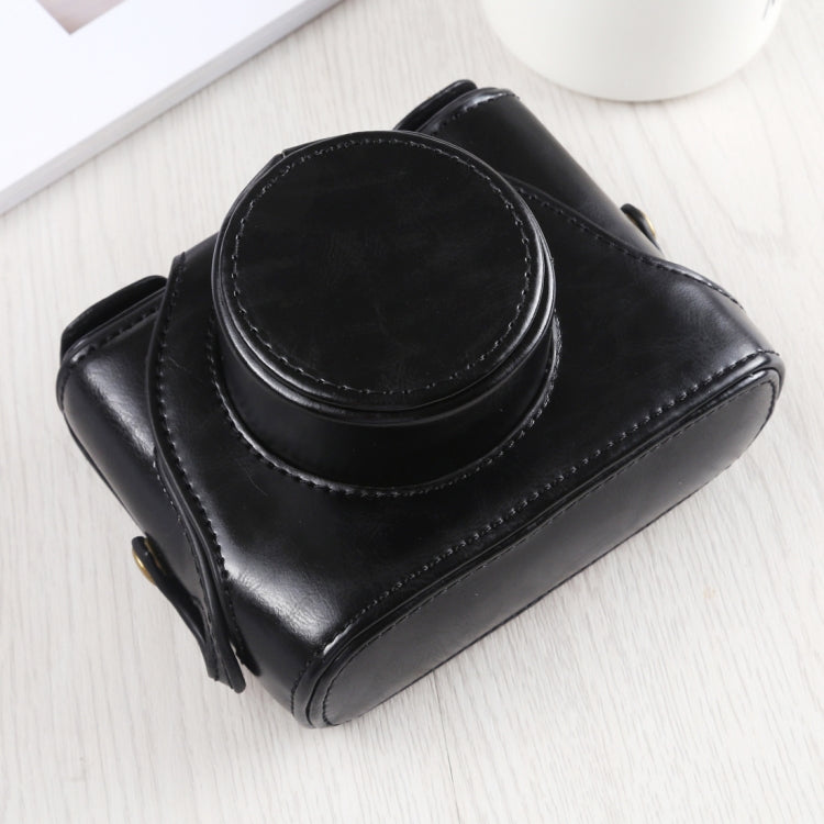Full Body Camera PU Leather Case Bag with Strap for FUJIFILM X10 / X20(Black) - Leather Bag by PMC TechLife | Online Shopping South Africa | PMC TechLife