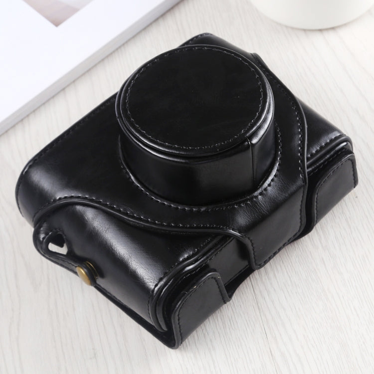 Full Body Camera PU Leather Case Bag with Strap for FUJIFILM X10 / X20(Black) - Leather Bag by PMC TechLife | Online Shopping South Africa | PMC TechLife