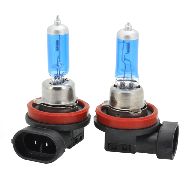 H11 Halogen Car Headlight, 2400 Lumens White Light, 12V / 100W 6000K - free shipping - PMC TechLife - Order now!