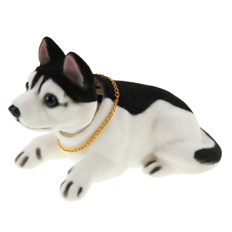 Lovely Husky Nodding Dog for Car Decoration - Ornaments by PMC TechLife | Online Shopping South Africa | PMC TechLife