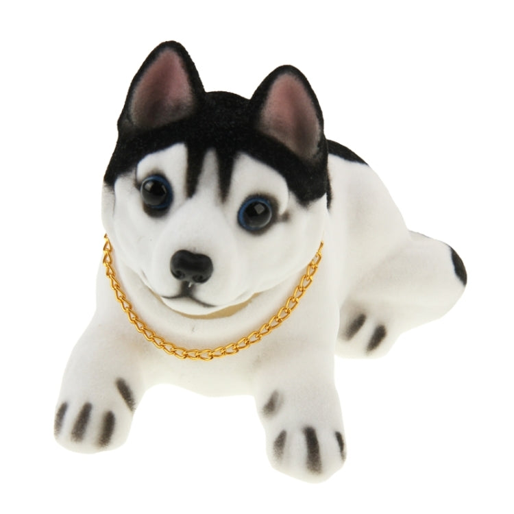 Lovely Husky Nodding Dog for Car Decoration - Ornaments by PMC TechLife | Online Shopping South Africa | PMC TechLife