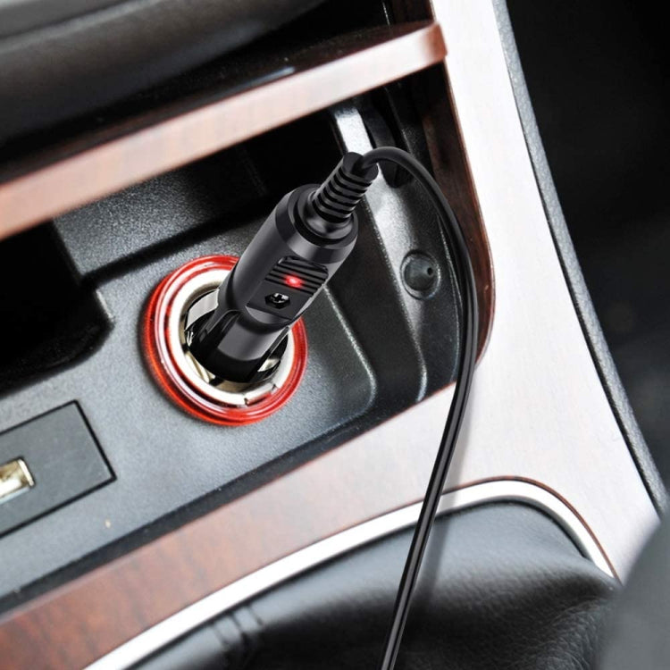 2A 5.5 x 2.1mm DC Power Supply Adapter Plug Coiled Cable Car Charger, Length: 40-140cm - free shipping - PMC TechLife - Order now!