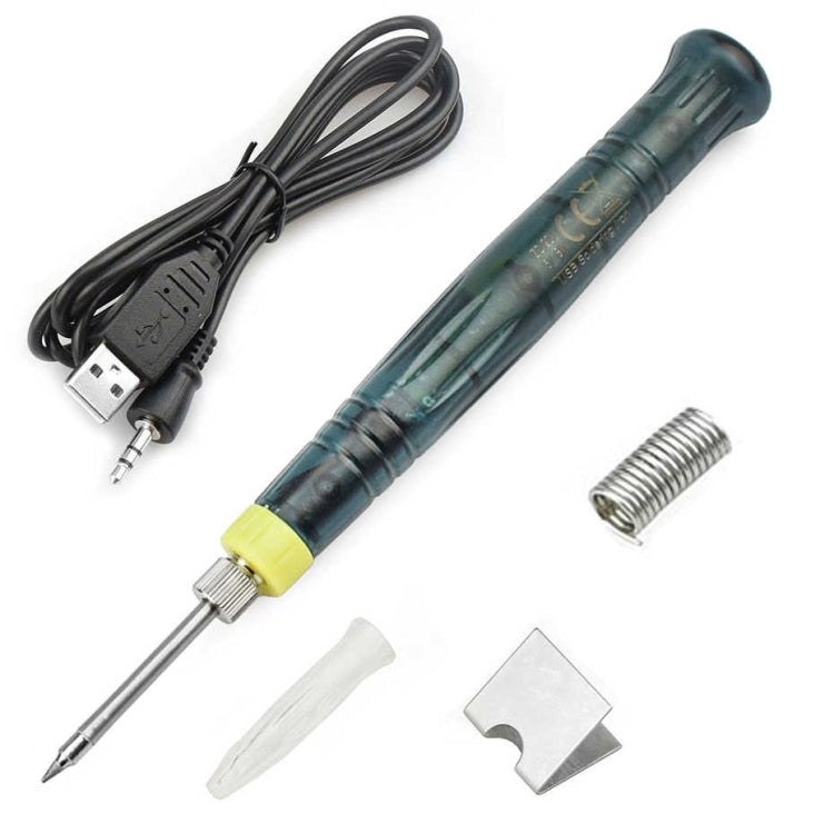 Portable USB Powered Soldering Iron Pen 5V 8W Long Life Tip + Touch Switch Protective Cap Auto Shut Off 25 second - free shipping - PMC TechLife - Order now!