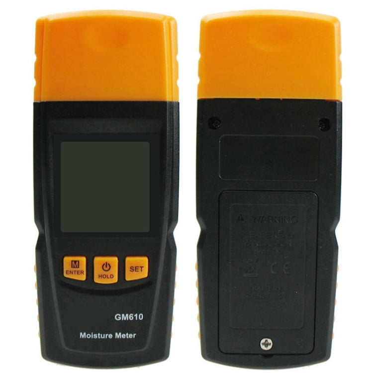 GM610 Digital Wood Moisture Meter(Black) - PH & Moisture Meter by PMC TechLife | Online Shopping South Africa | PMC TechLife | Buy Now Pay Later Mobicred