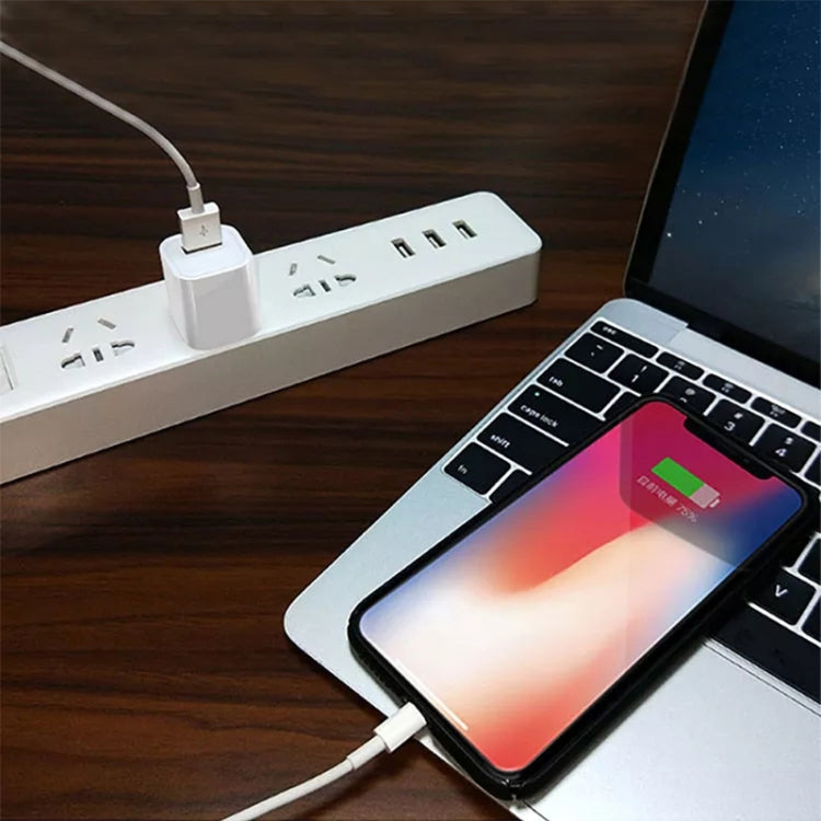 Original US Socket Plug USB Charger(White) - USB Charger by PMC TechLife | Online Shopping South Africa | PMC TechLife