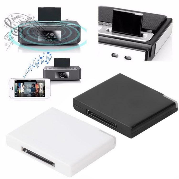 Wireless Bluetooth Music Receiver For iPhone 4 & 4S / (iPad 3) / iPad 2 / iPod  / Any Bluetooth Device(White) - free shipping - PMC TechLife - Order now!